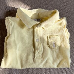 Janie and Jack 100% cotton polo bodysuit 3-6 months